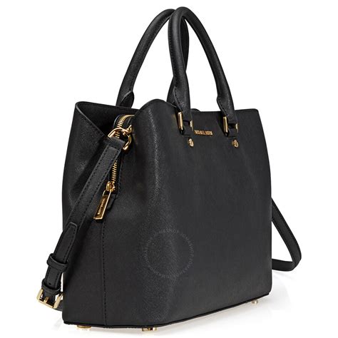 black savannah michael kors wallet|Savanah Large Saffiano Leather Satchel .